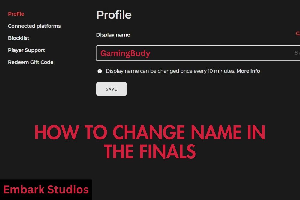 the finals change name steps